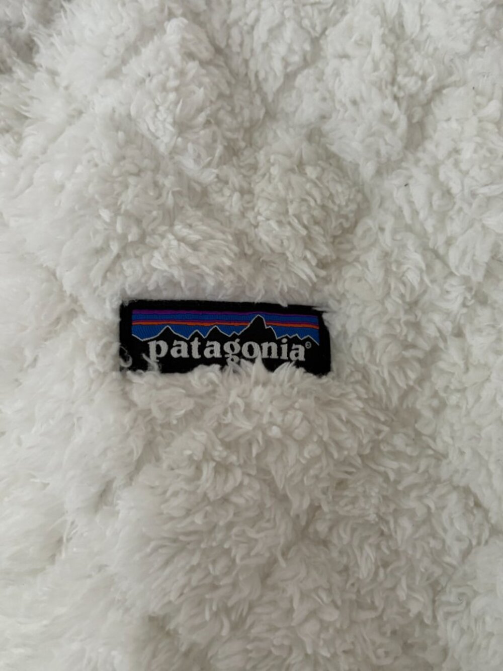 Patagonia Women's Los Gatos Reversible Hooded Vest. Size Small White - Picture 11 of 12